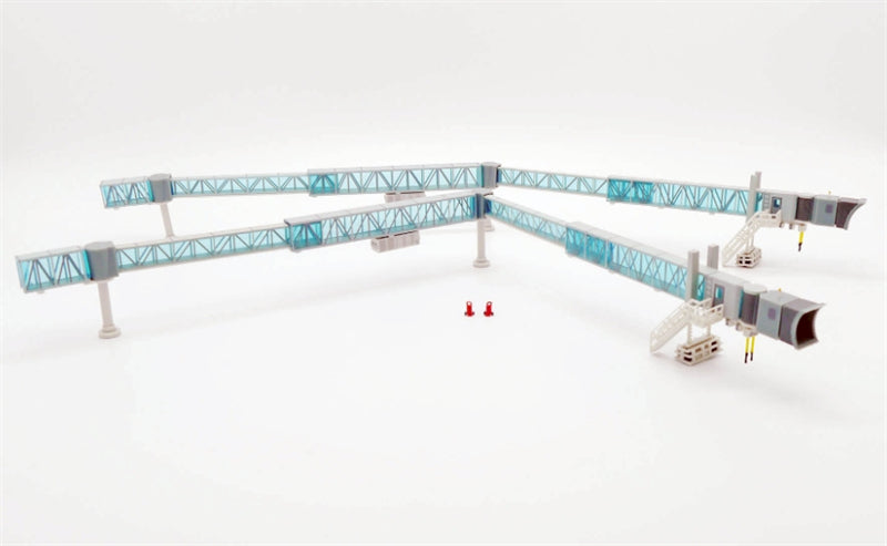 JC Wings Air Passenger Bridge B737 Blue 1:200 ACCESSORIES Model view 4