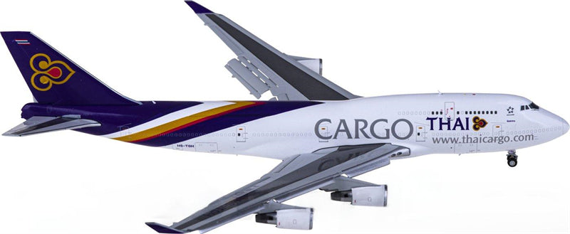 JC Wings Thai Airways Cargo Boeing 747-400BCF HS-TGH Flaps Down 1:400 Diecast Model view 1