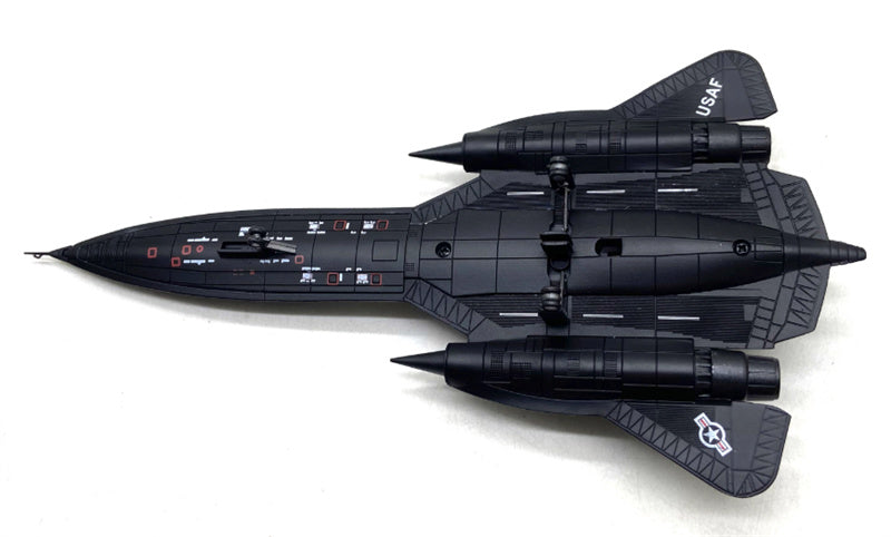 FLOZ US Air Force Lockheed SR-71 Blackbird Reconnaissance Aircraft 1:144 Aircraft Pre-built Model