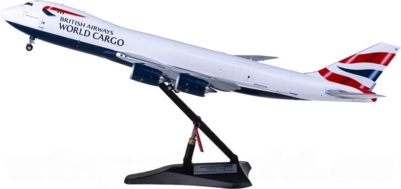 JC Wings British Airways World Cargo Boeing 747-8F G-GSSF 1:200 Diecast Model view 3
