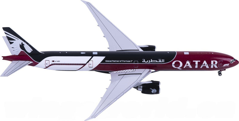 NG Models 1:400 Qatar Airways Boeing 777-300ER A7-BEG Regular Version Diecast Model