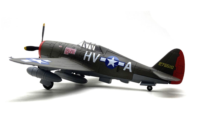 FLOZ US P-47 Thunderbolt fighter jet 1:72 Aircraft Pre-built Model
