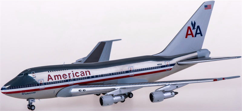JC Wings American Airlines Boeing 747SP N601AA 1:400 Diecast Model view 1