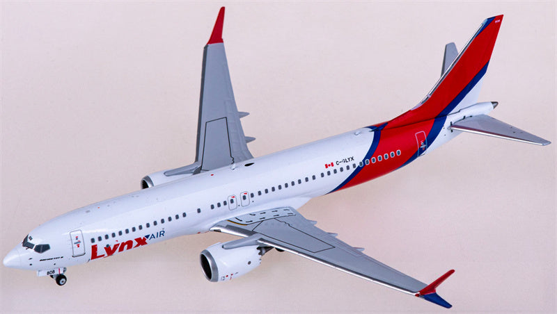 NG Models Lynx Air Boeing 737 MAX 8 C-GLYX 1:400 Diecast Model view 2