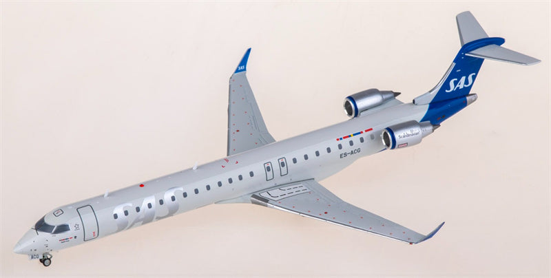 JC Wings SAS Scandinavian Airlines Bombardier CRJ-900LR ES-ACG 1:200 Diecast Model view 1