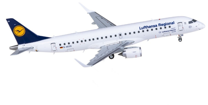 JC Wings Lufthansa Embraer ERJ-190LR D-AECD 1:200 Diecast Model view 4
