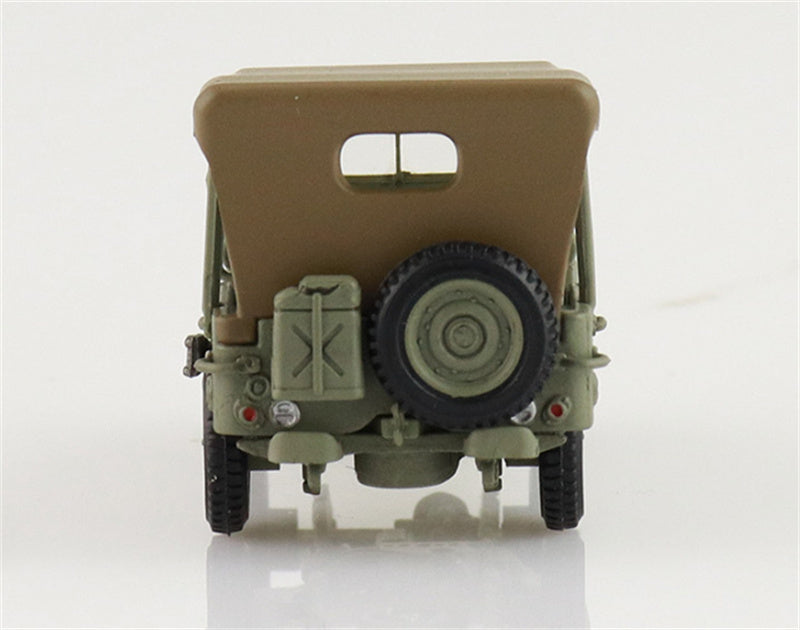 HOBBY MASTER US 1/4 ton Military Vehicle Leyte WWII 1945 Gen. Douglas MacArthur 1:72 Tank Pre-built Model