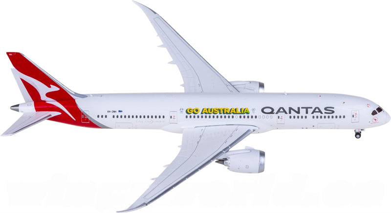 JC Wings Qantas Airways Boeing 787-9 Dreamliner Go Australia VH-ZNH 1:400 Diecast Model view 1