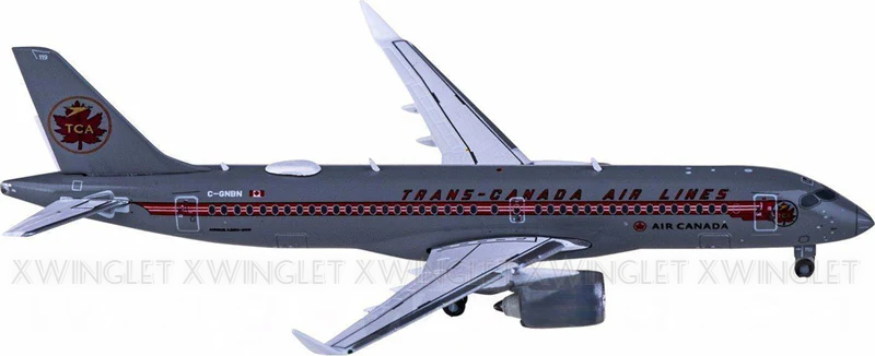 Watermarked - Geminijets Air Canada Airbus A220-300 C-GNBN 1:400 Diecast Model